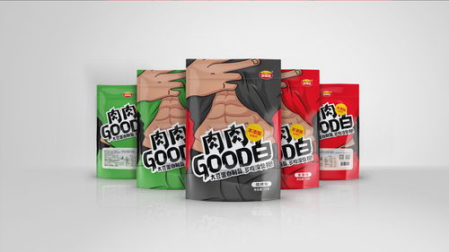 works item015 banner005 奧錦奇肉肉good白 食品包裝設計