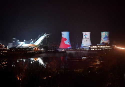 冬奧城市景觀燈光秀 點亮 雙奧之城